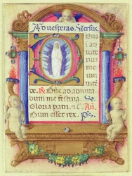 Virgin in Glory, c.1480